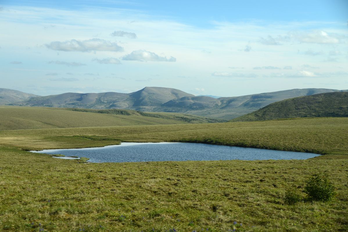 16B Small Lake In The Richardson Mountains From The Dempster Highway On Day Tour From Inuvik To Arctic Circle